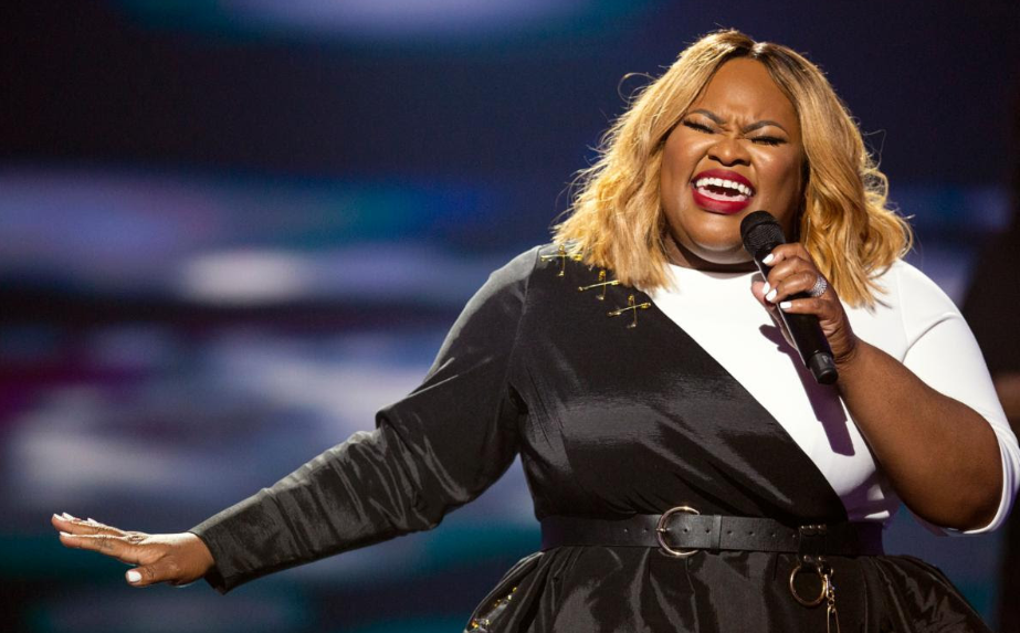 Tasha Cobbs, a famous gospel singer