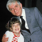 Tori Spelling and her father, Aaron Spelling