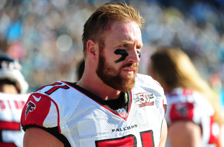 Kroy Biermann, an American footballer for Atlanta Falcons