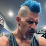 Joe Manganiello's New Blue Hair