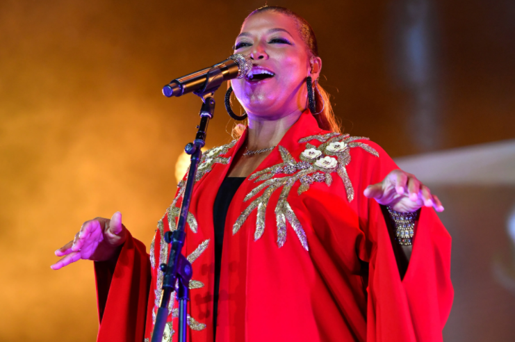 Queen Latifah, a famous singer as well as an actress