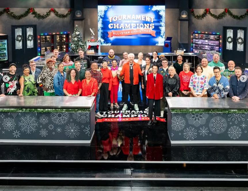 32 superstar chefs are pairing up for a team-based holiday showdown to score $100k and deliver big money to charity