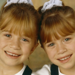 Mary-Kate Olsen and Twins Sister, Ashley Olsen in the ABC sitcom Full House