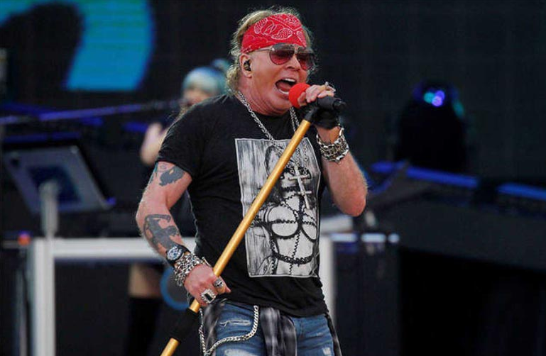 Axl Rose, a famous singer