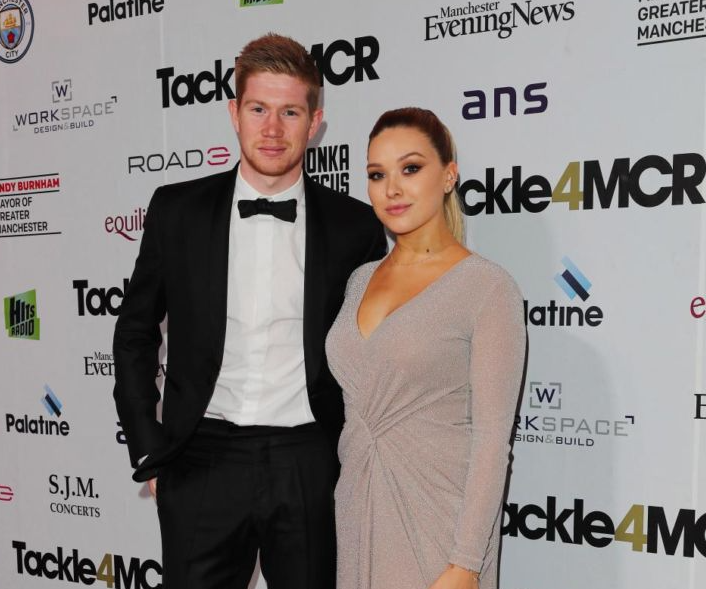 Kevin De Bruyne and his wife, Michele Lacroix