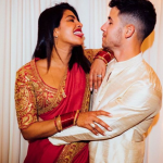 Priyanka Chopra and Nick Jonas In Indian Dress
