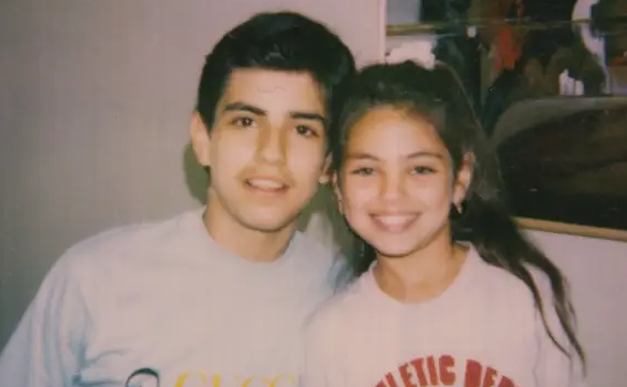 Mila Kunis and her brother Michael Kunis