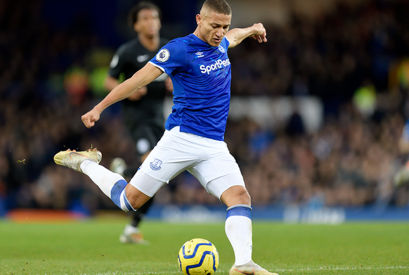 Richarlison Kicking Off The Ball