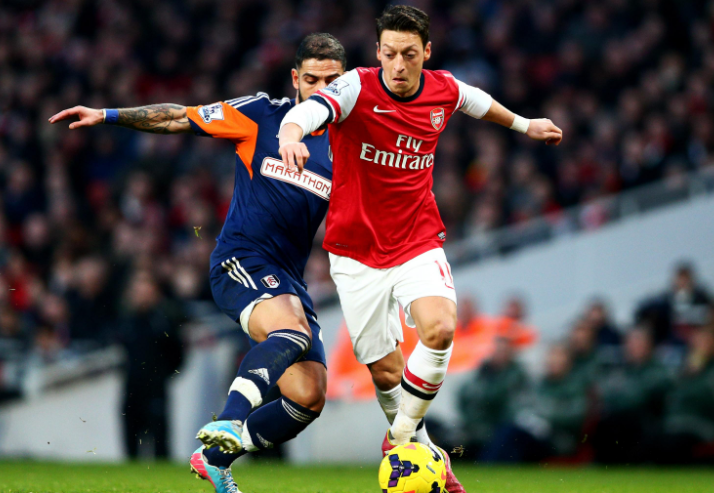 Mesut Ozil for Arsenal as attacking midfielder