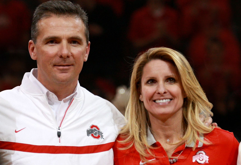 Urban Meyer With His Wife Shelley