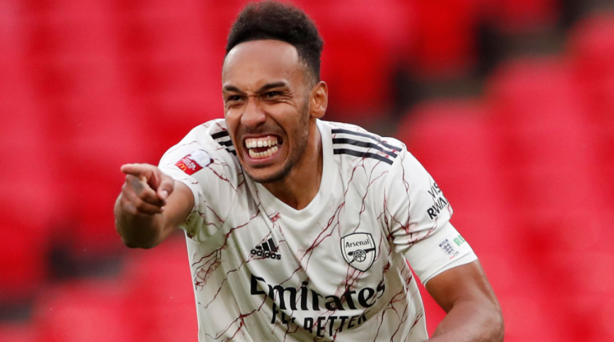 Pierre-Emerick Aubameyang, forward for Arsenal FC