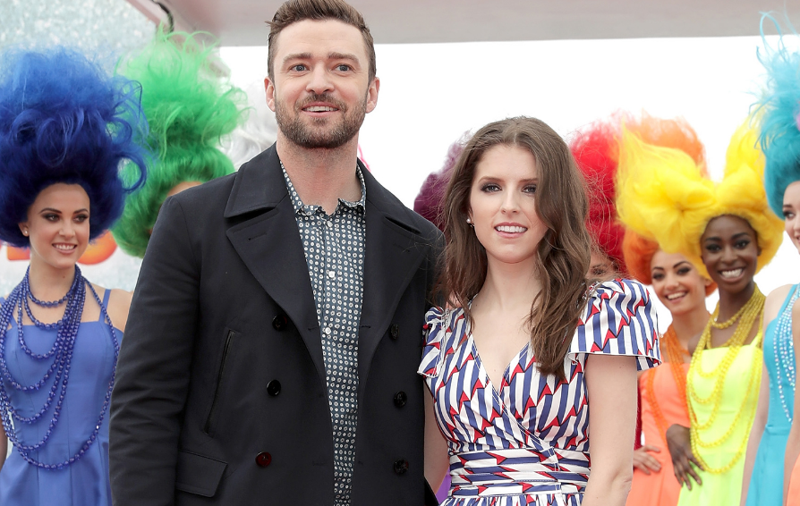 Anna Kendrick With Justin Timberlake