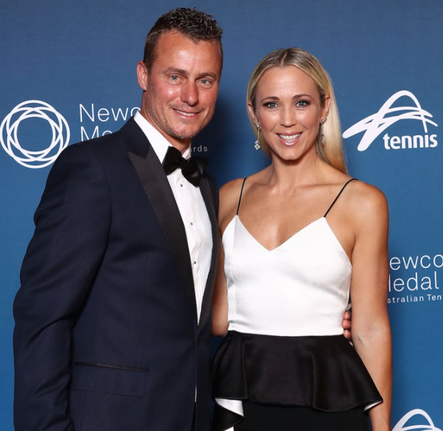 Bec Hewitt and her husband, Lleyton Hewitt