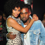 Tracee Ellis Ross and Kanye West