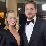 Margot Robbie With Her Husband Tom Ackerley