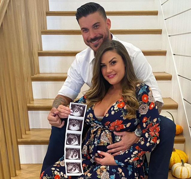 Brittany Cartwright with her husband, Jax Taylor expecting their first baby