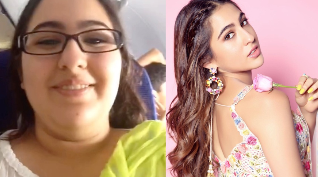 Sara Ali Khan, Before and Now