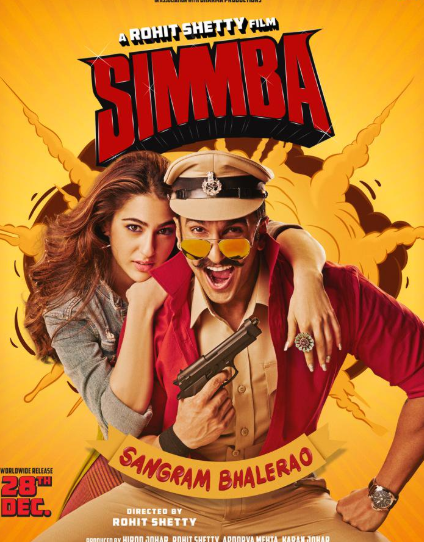 Sara Ali Khan in the Movie Simmba