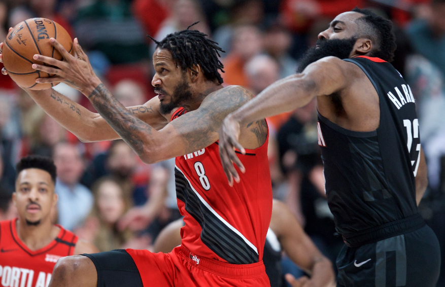 Trevor Ariza against the opponent