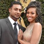 Mishael Morgan and her husband, Navid Ali