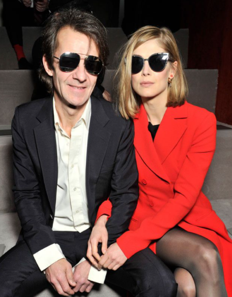 Rosamund Pike with her Boyfriend, Robie Uniacke