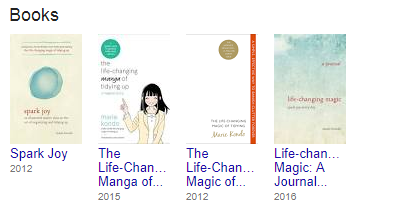 marie kondo books