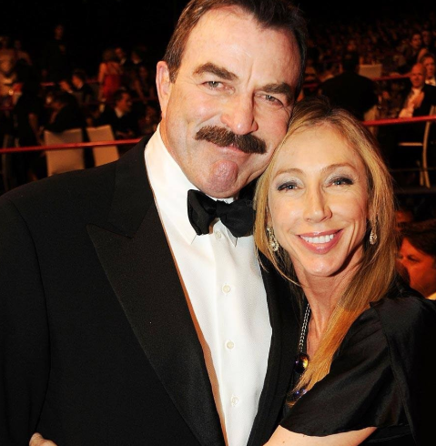 Tom Selleck with his wife, Jillie Joan Mack