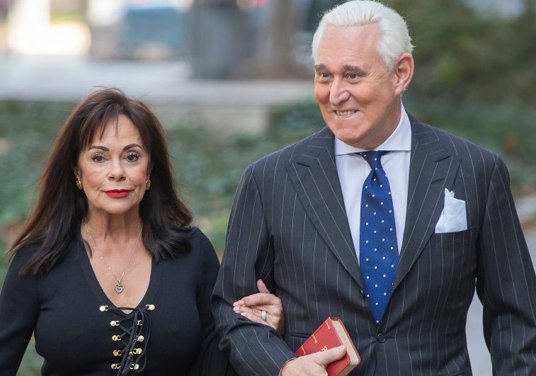 Roger Stone With His Wife Nydia
