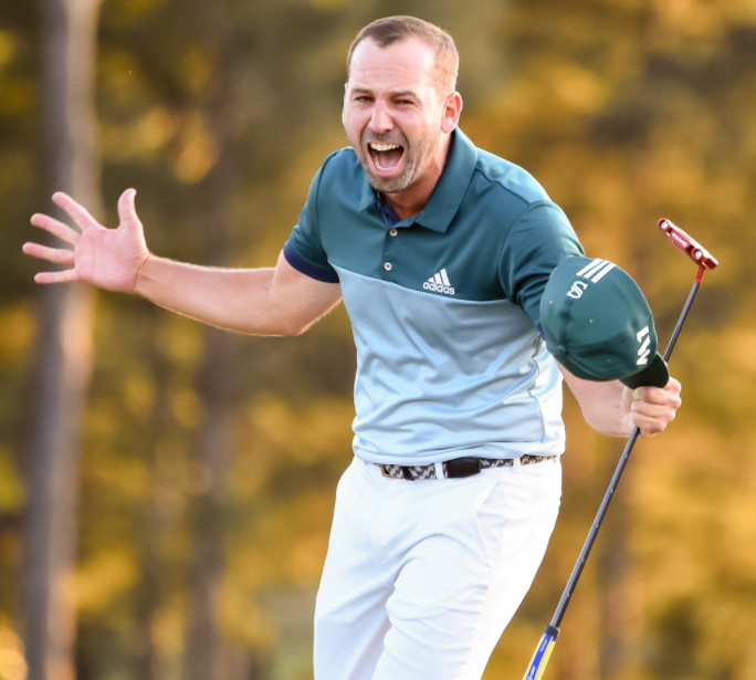 Sergio Garcia feeling happy after his win