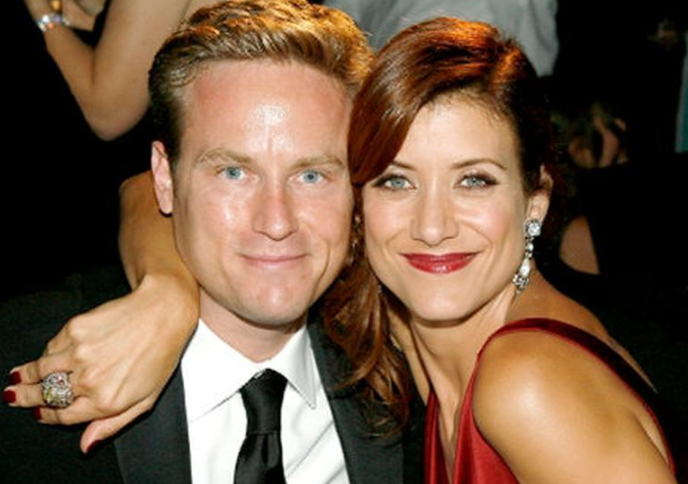 Kate Walsh with her first husband, Alex Young