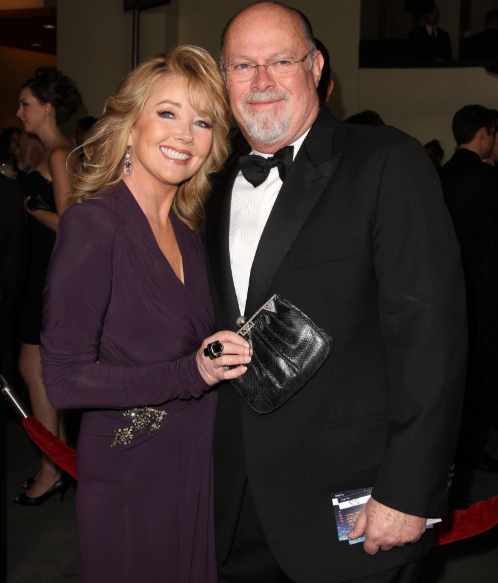 Melody Thomas Scott con su marido, Edward Scott