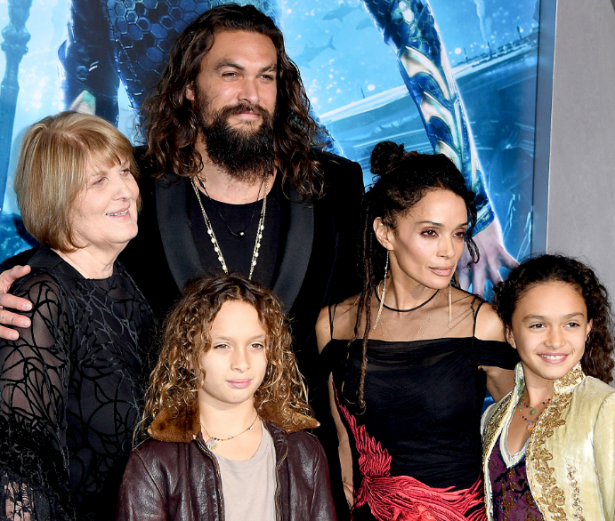 Lisa Bonet With Her Husband and Child