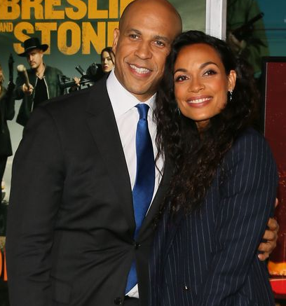 Rosario With Her Boyfriend Senator Cory Booker