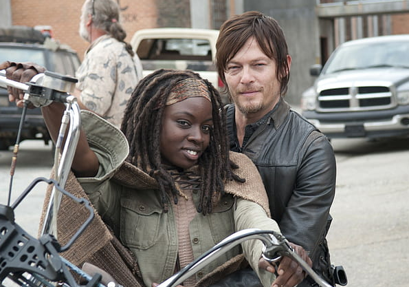 Danai With Norman Reedus