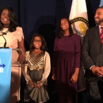 Kim Foxx With Her Husband and child