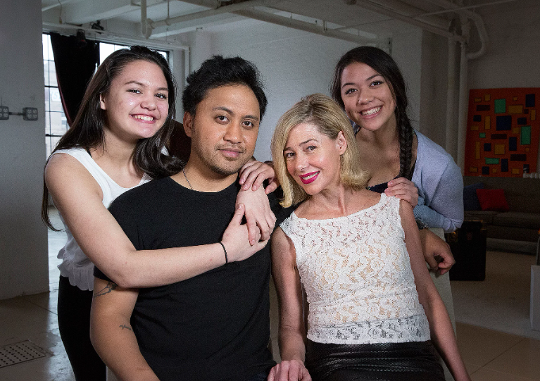 Mary Kay Letourneau with her children and ex-husband