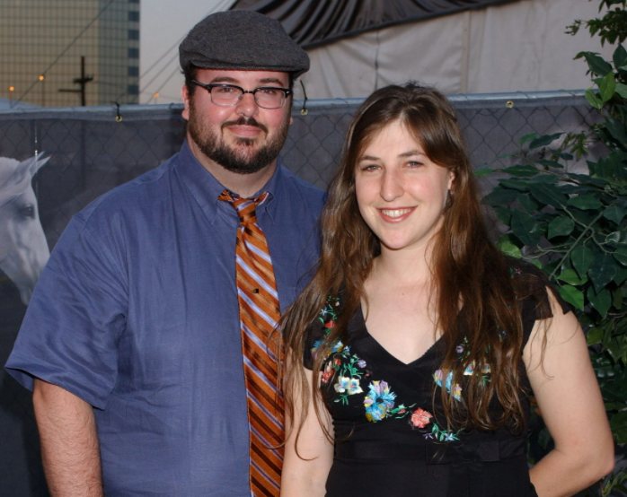 Mayim Bialik and her ex-husband, Michael Stone