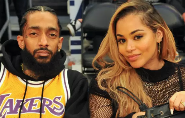 Lauren London With Her Late Boyfriend Nipsey Hussle