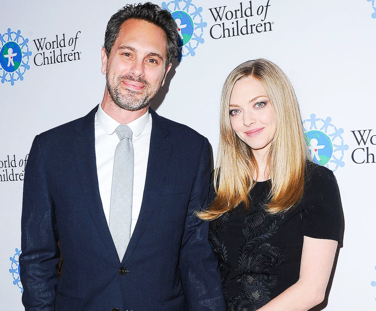 Amanda Seyfried and her husband, Thomas Sadoski