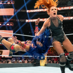 Becky Lynch against the opponent