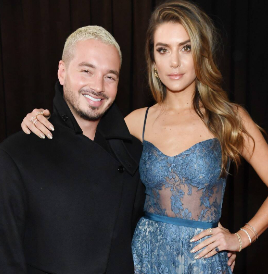 J Balvin and his girlfriend, Valentina Ferrer