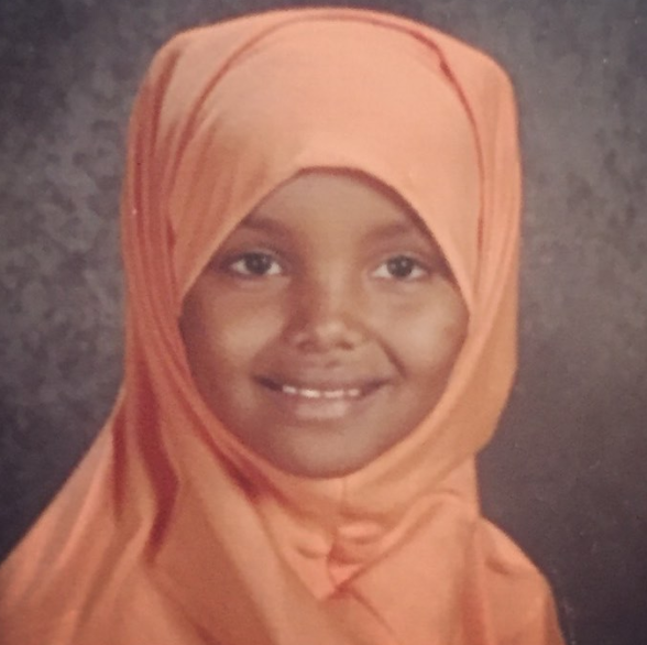 Halima Aden's Childhood Picture