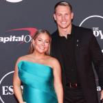 Shawn Johnson and her husband, Andrew East
