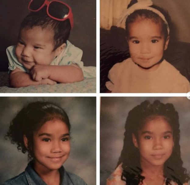 Jhena Aiko's Childhood Picture