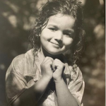 Smiling Alia Bhatt Childhood Picture