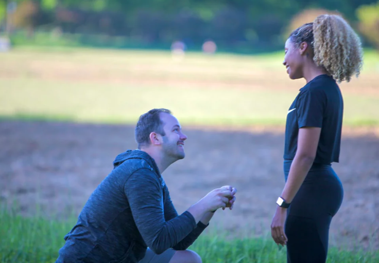 Short got proposal from physician Cody Krueger