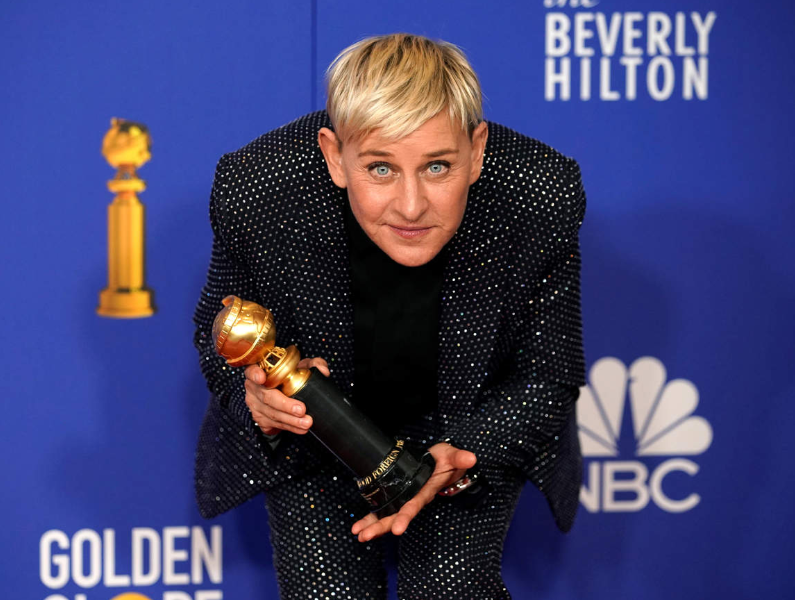 Ellen Degeneres with Awards