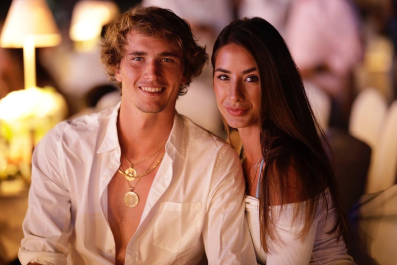 Alexander Zverev Wife / Alexander Zverev, his girlfriend Olya and a ...