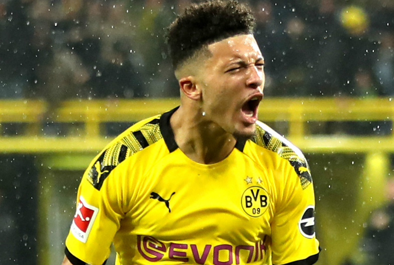 Jadon Sancho Shouting