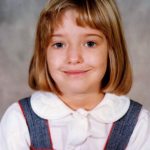 Erika Jayne at the age of six